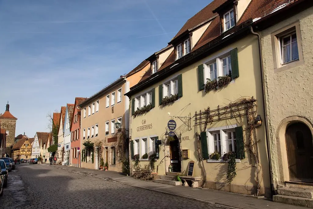 ***  Hotel Gerberhaus Rothenburg ob der Tauber Tyskland